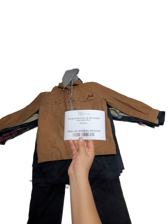 Recycle Dickies & Wrangler Variety Mix 20 pcs