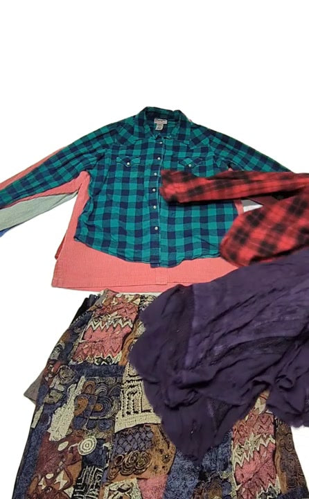 Recycle Fall Skirts & Blouses 29 pcs
