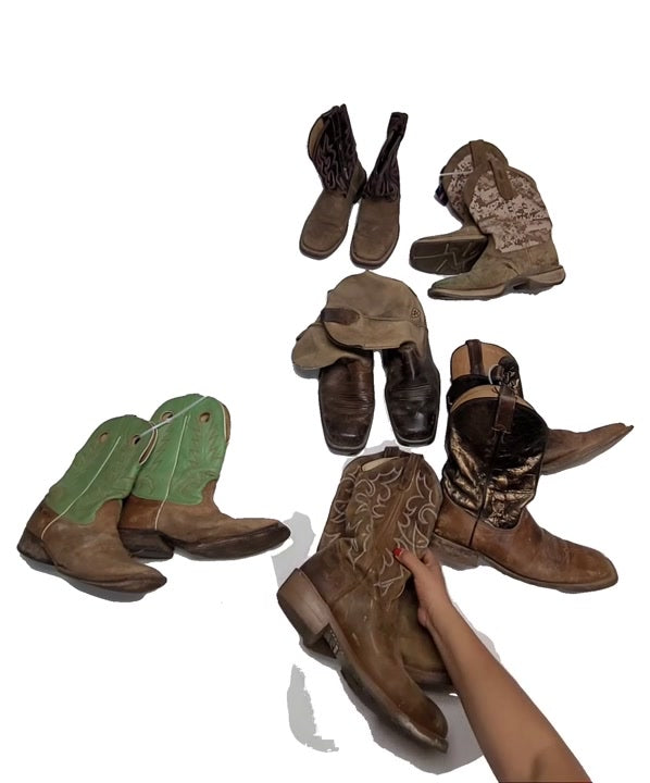 Recycle Farm Boots 6 pcs