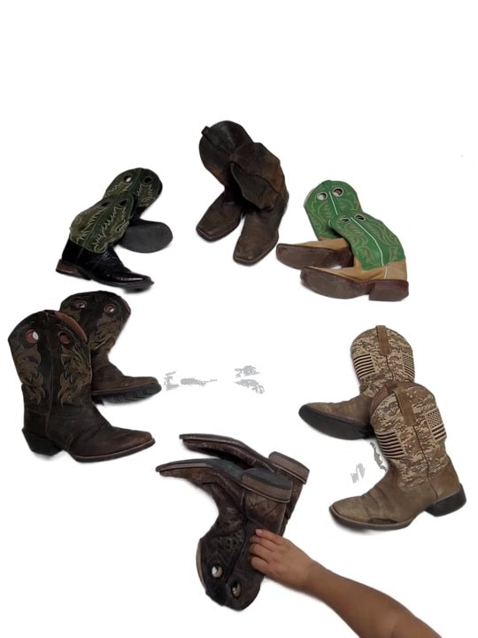 Recycle Farm Boots 6 pcs