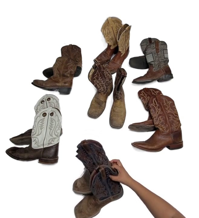 Recycle Farm Boots 7 pcs