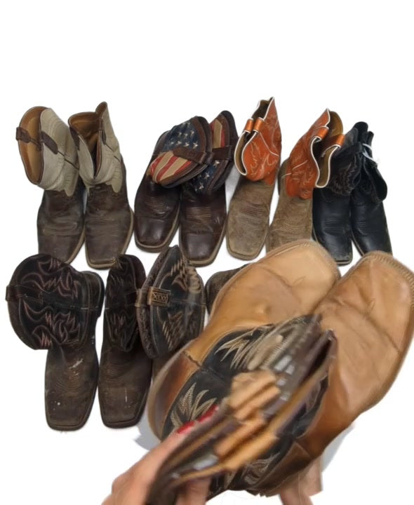 Recycle Farm Boots 7 pcs