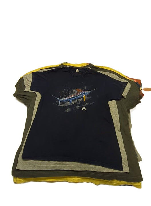 Recycle Fish Tees 55 pcs