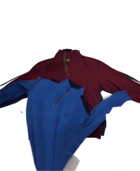 Recycle & Good 3/4 Zipper Sweatshirts 15 pcs