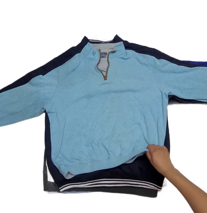 Recycle & Good 3/4 Zipper Sweatshirts 21 pcs
