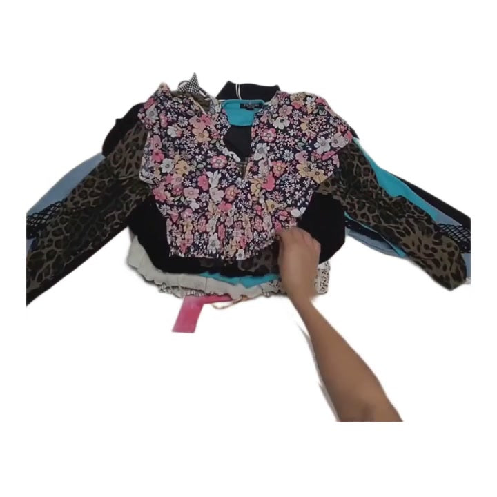 Recycle & Good Crop Blouses 87 pcs