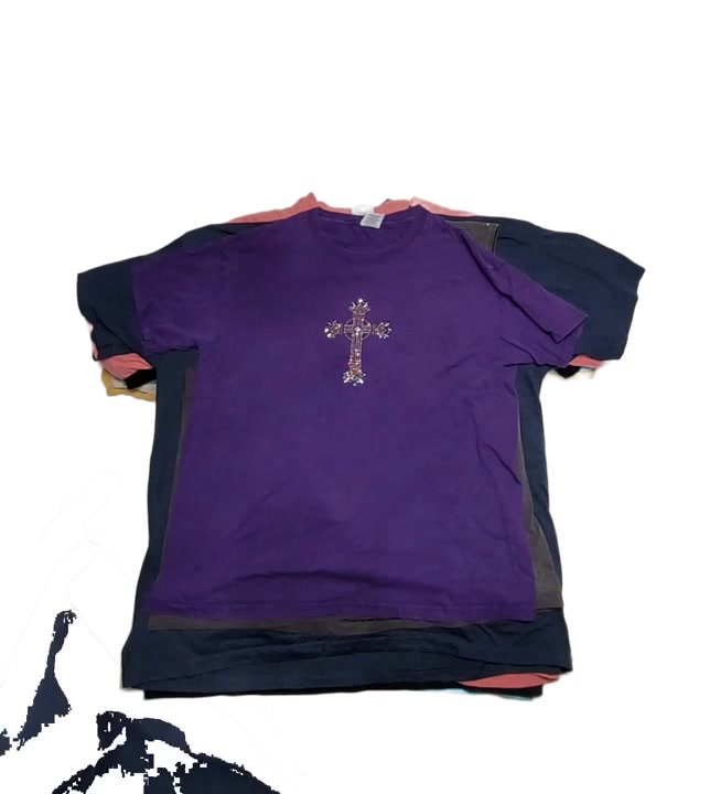 Recycle & Good Embroidered T-Shirts 49 pcs