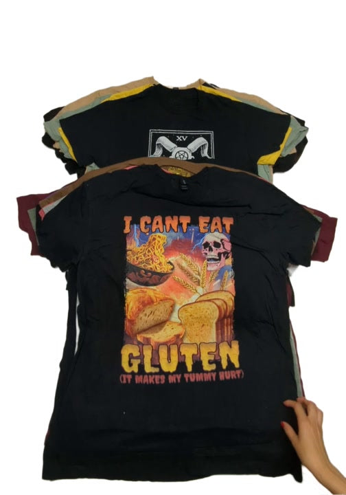 Recycle & Good Food & Drink + The Dead T-Shirts 75 pcs