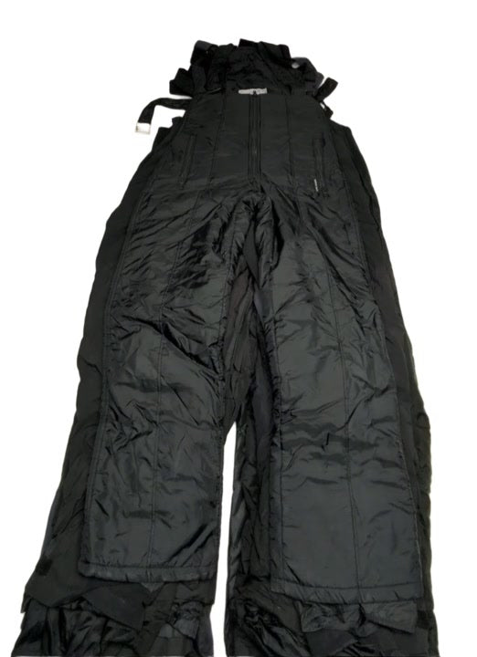 Recycle & Good Just Black Ski Bibs 14 pcs