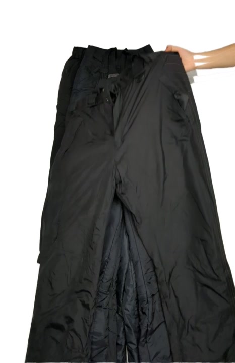 Recycle & Good Just Black Ski Bibs + Snowboard Pants 12 pcs