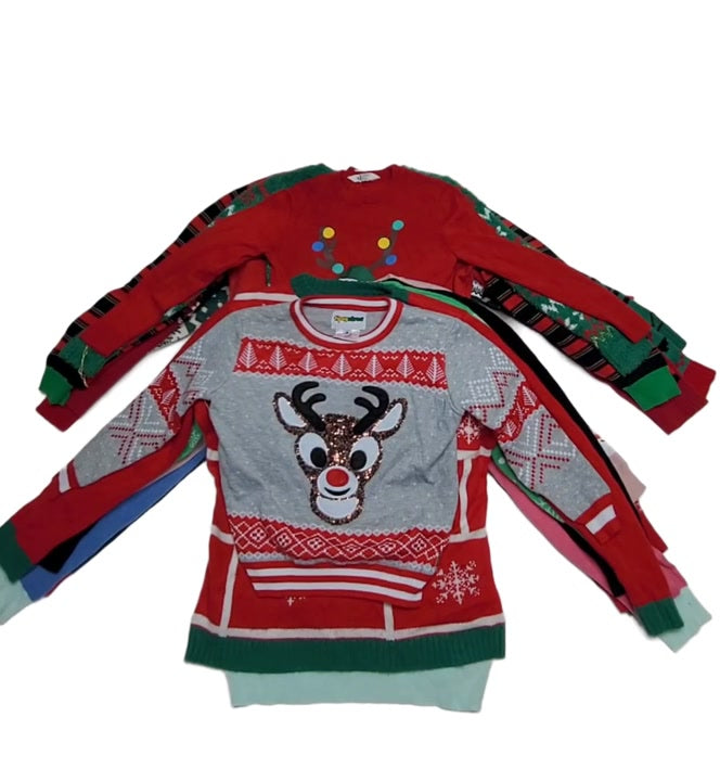 Recycle & Good Kids Christmas Sweaters 21 pcs