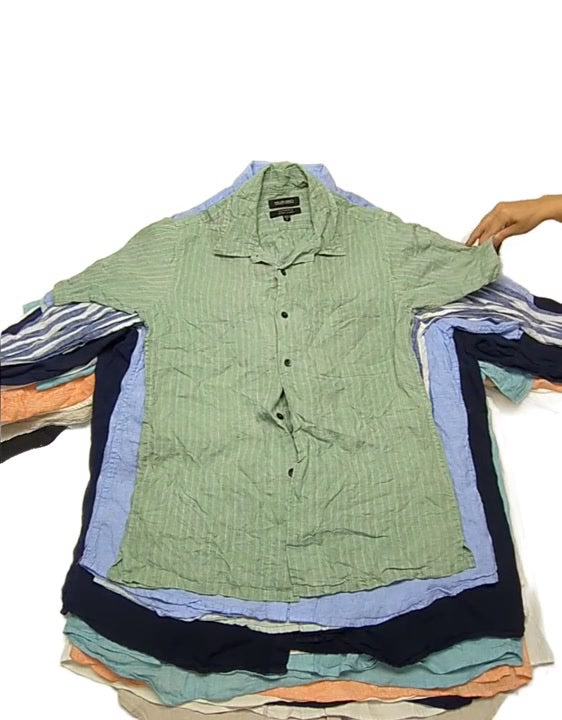 Recycle & Good Linen Shirts 29 pcs