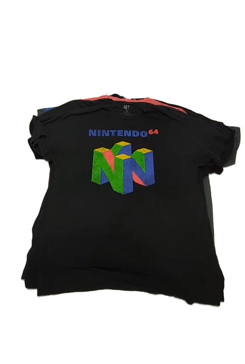 Recycle & Good Mario & Video Game T-Shirts 64 pcs