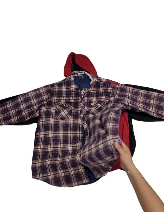 Recycle & Good Mens Over Size Jackets 14 pcs