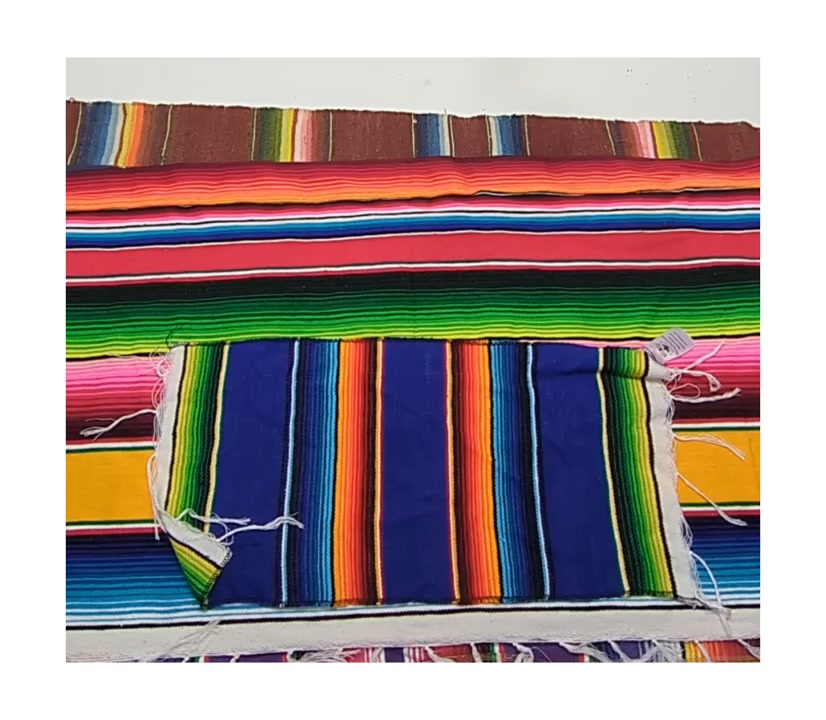 Recycle & Good Mexico Serape Tapestries 15 pcs