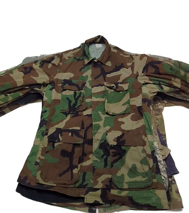 Recycle & Good Military Camo Jackets 16 pcs