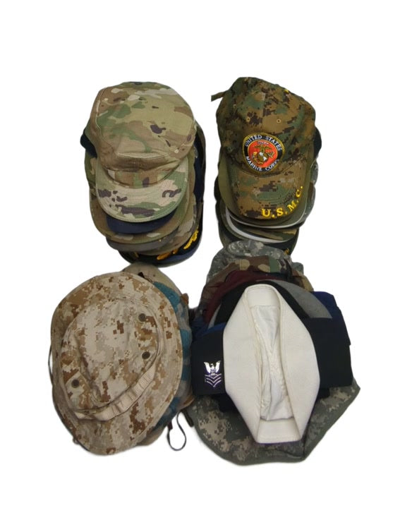 Recycle & Good Military Hats 84 pcs
