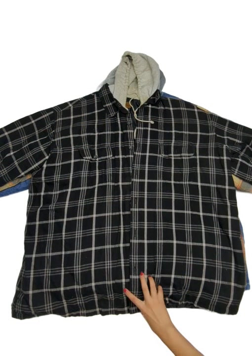 Recycle & Good Over Size Shirt Jackets 8 pcs