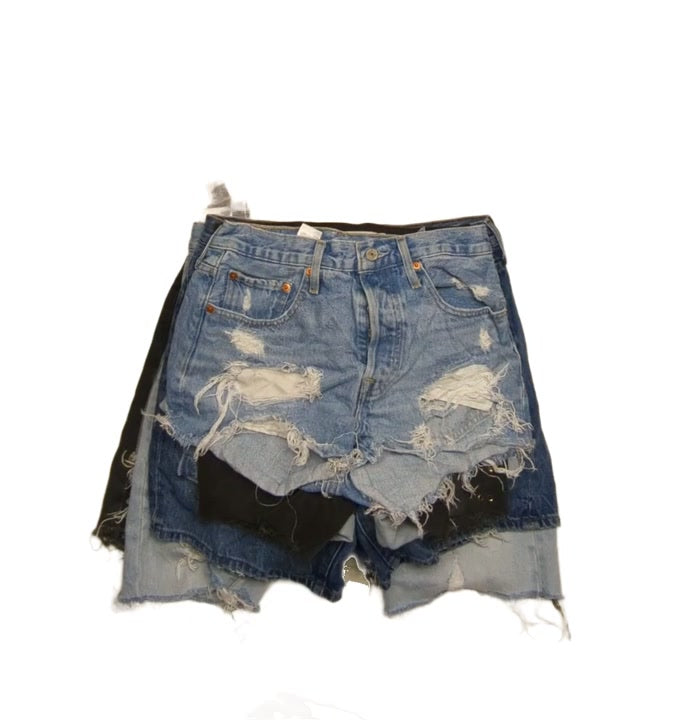 Recycle & Good Retro Big E Levis Denim Shorts 22 pcs