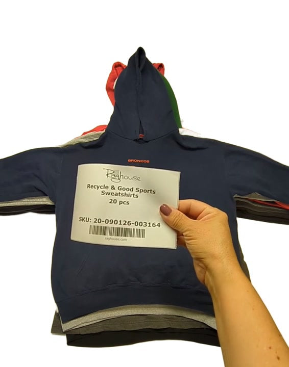 Recycle & Good Sports Sweatshirts 20 pcs