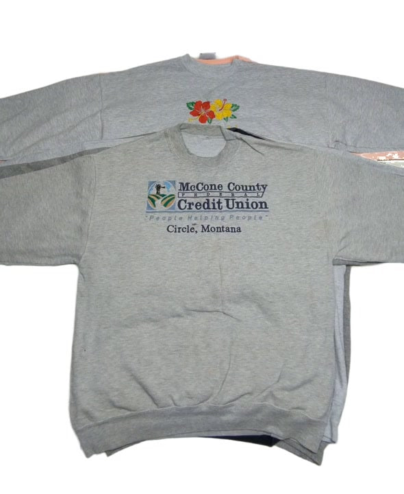 Recycle & Good Vintage Advertising + Destination Sweatshirts 20 pcs