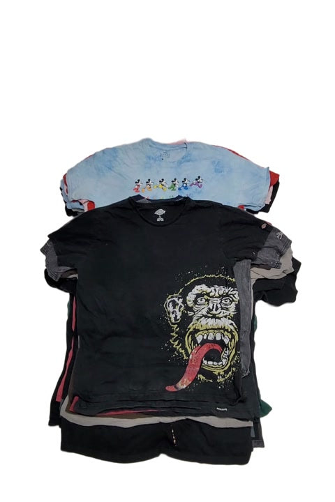 Recycle Graphic + Cartoon T-Shirts 68 pcs