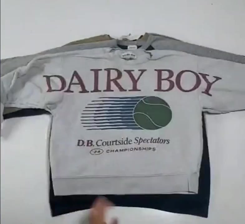 Recycle Graphic Sweatshirts 22 pcs