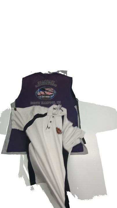 Recycle Harley Davidson Polos & Tanks 9 pcs