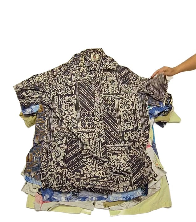Recycle Hawaiian Shirts 50 pcs