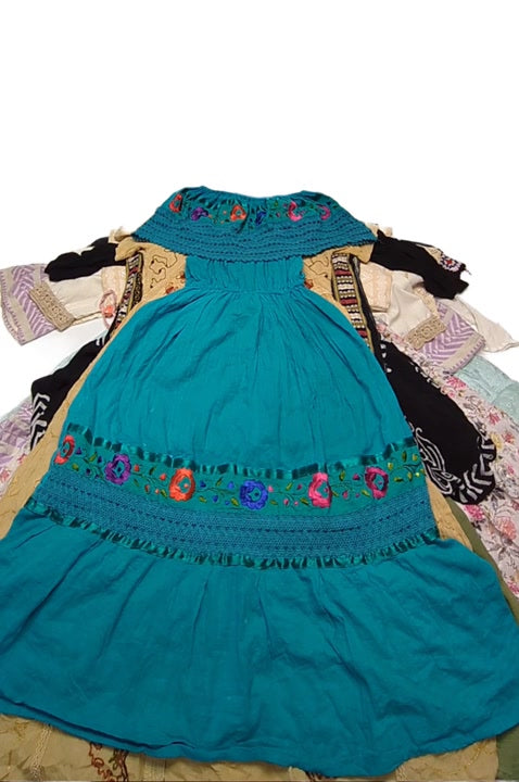 Recycle Hippie Dresses 25 pcs