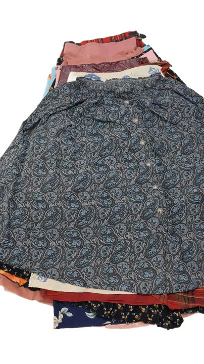 Recycle Hippie + Y2K + Vintage Skirts 43 pcs
