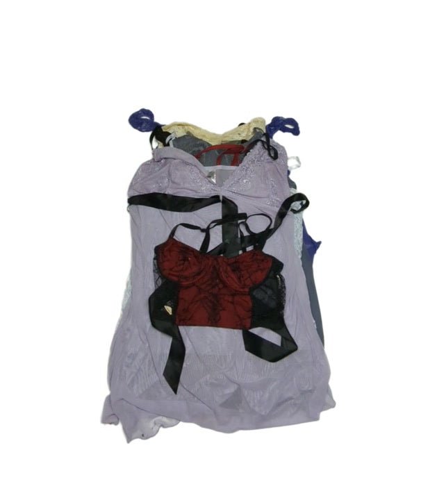 Recycle Lace + Transparent Lingerie 39 pcs