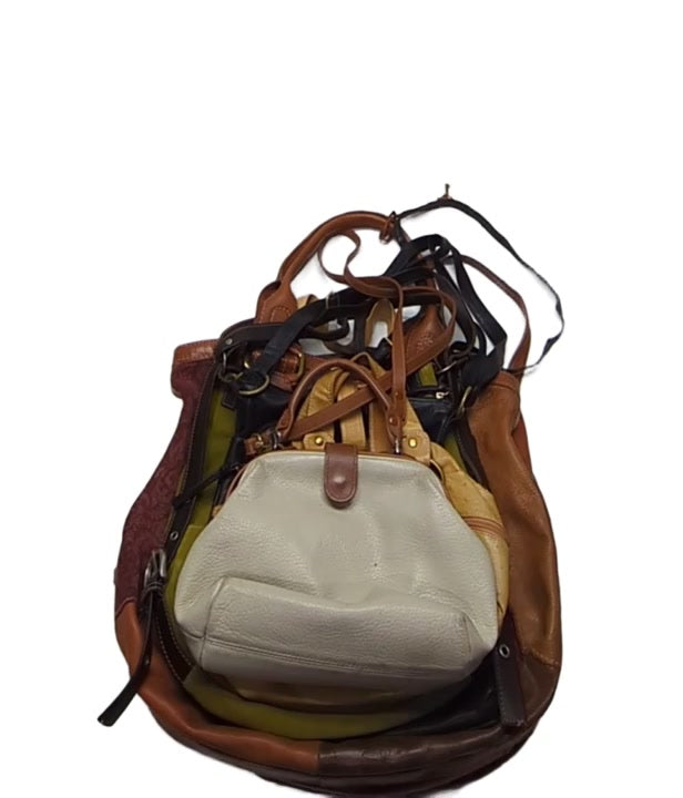 Recycle Leather Bags 15 pcs
