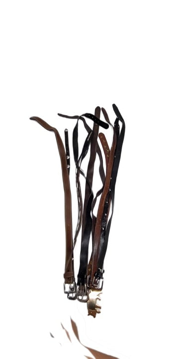 Recycle Leather Belts 43 pcs