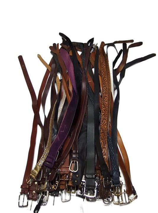 Recycle Leather Belts 50 pcs