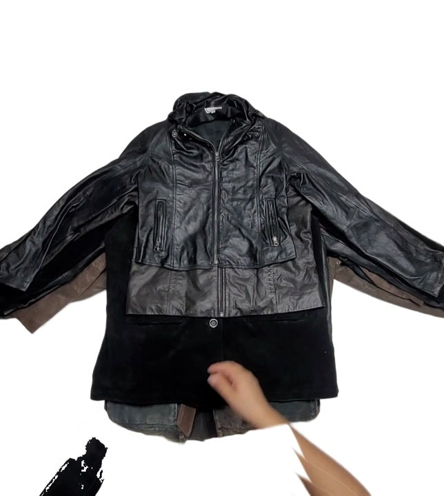 Recycle Leather Jackets 10 pcs