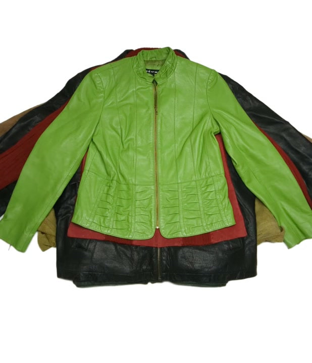 Recycle Leather Jackets 12 pcs