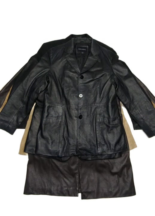 Recycle Leather Jackets 13 pcs