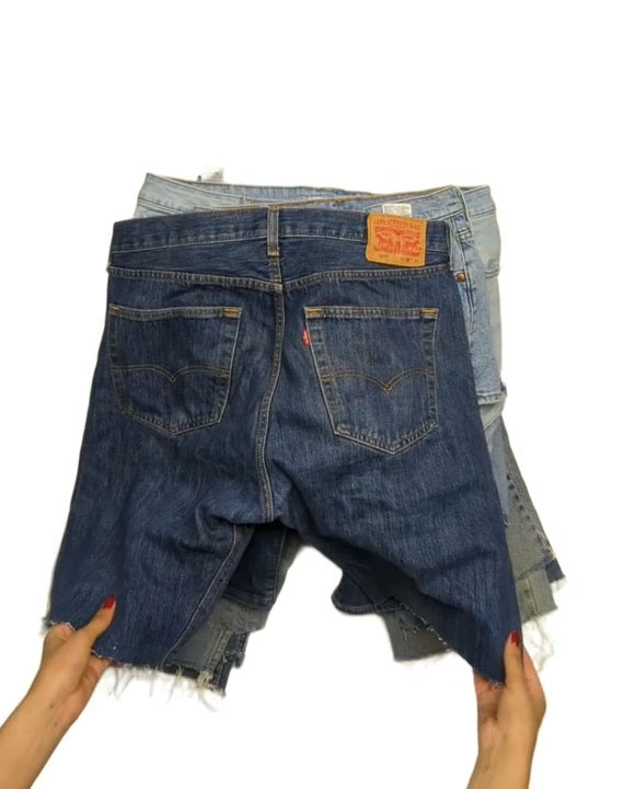 Recycle Levis Denim Shorts 28 pcs