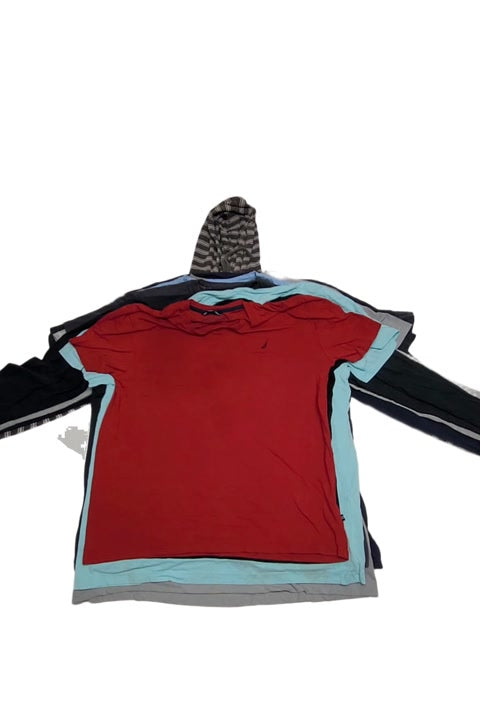 Recycle Levis + Nautica Tees 62 pcs