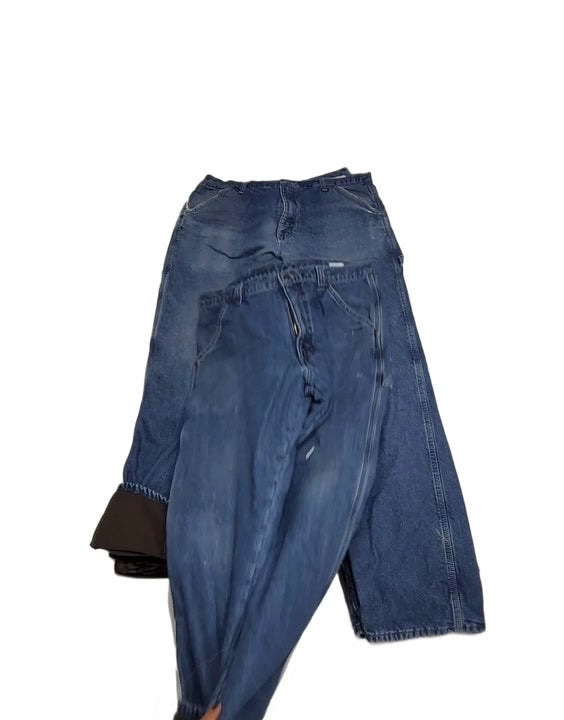 Recycle Lined Carpenter Jeans & Pants 10 pcs
