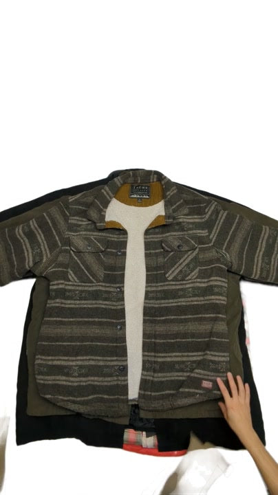 Recycle Lined Shirts 12 pcs