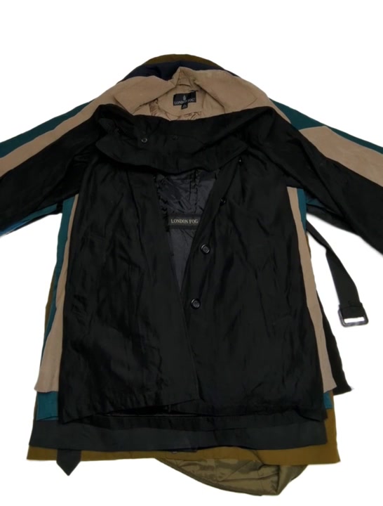 Recycle London Fog Short Trench Coats 14 pcs