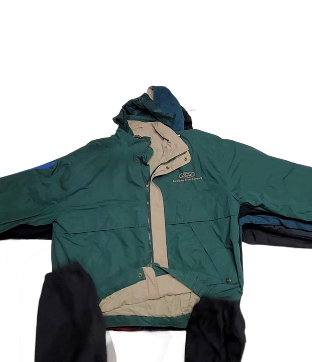 Recycle Mens Advertising Bombers 15 pcs