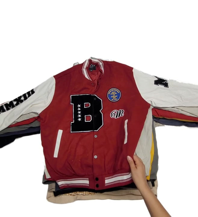 Recycle Mens Bombers 12 pcs