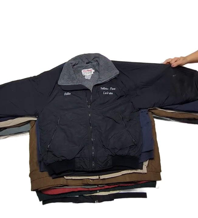 Recycle Mens Bombers 16 pcs