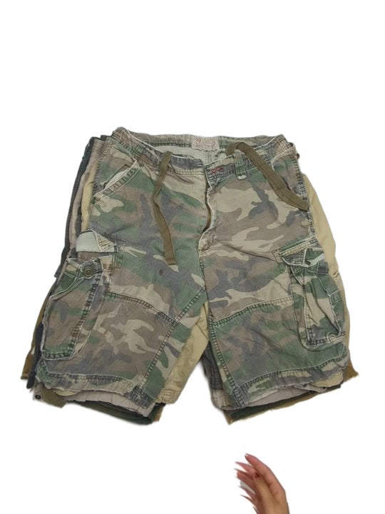 Recycle Mens Cargo Shorts 28 pcs