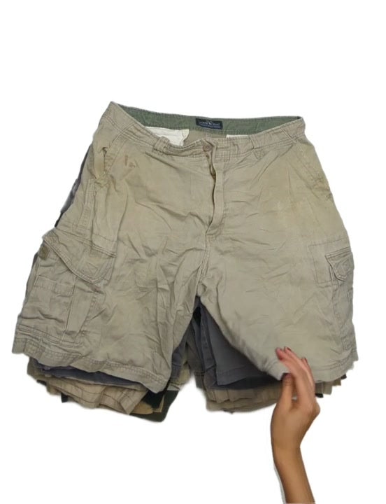 Recycle Mens Cargo Shorts 28 pcs