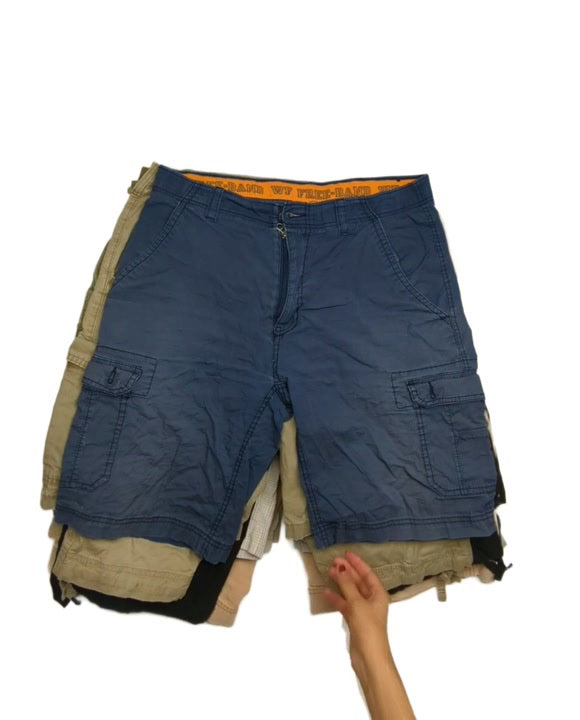 Recycle Mens Cargo Shorts 31 pcs