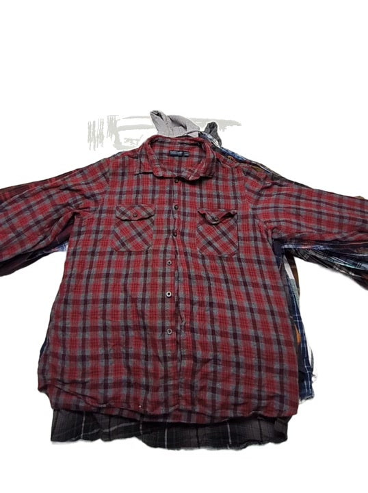 Recycle Mens Flannel Shirts 36 pcs